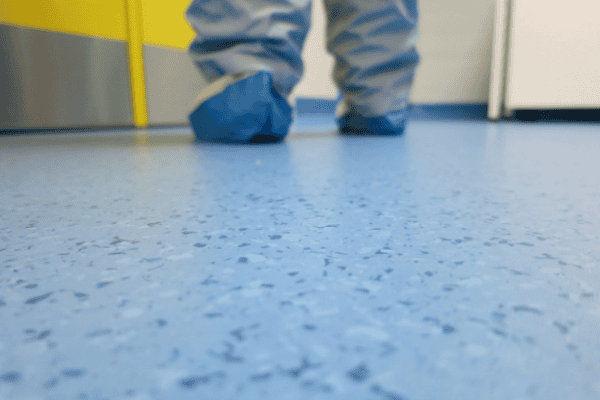 hospital homogeneous flooring