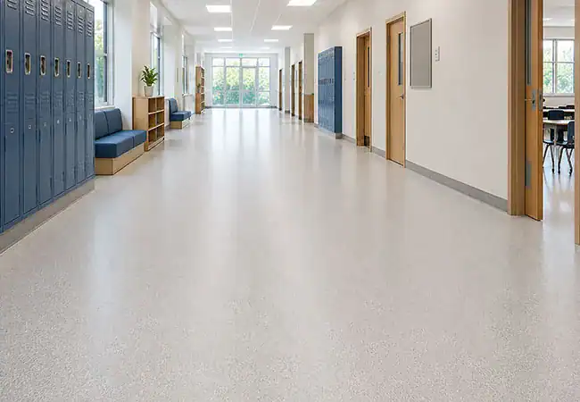 heterogeneous floor school
